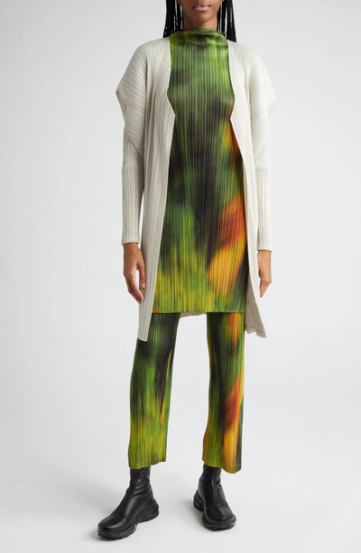 Pleats Please Issey Miyake Monthly Colors February Cardigan outlook