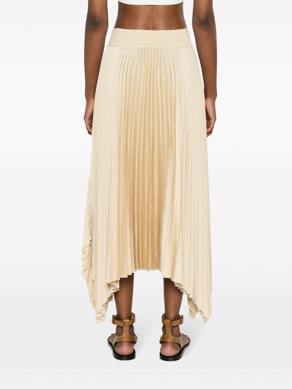 Ade pleated midi skirt - 4