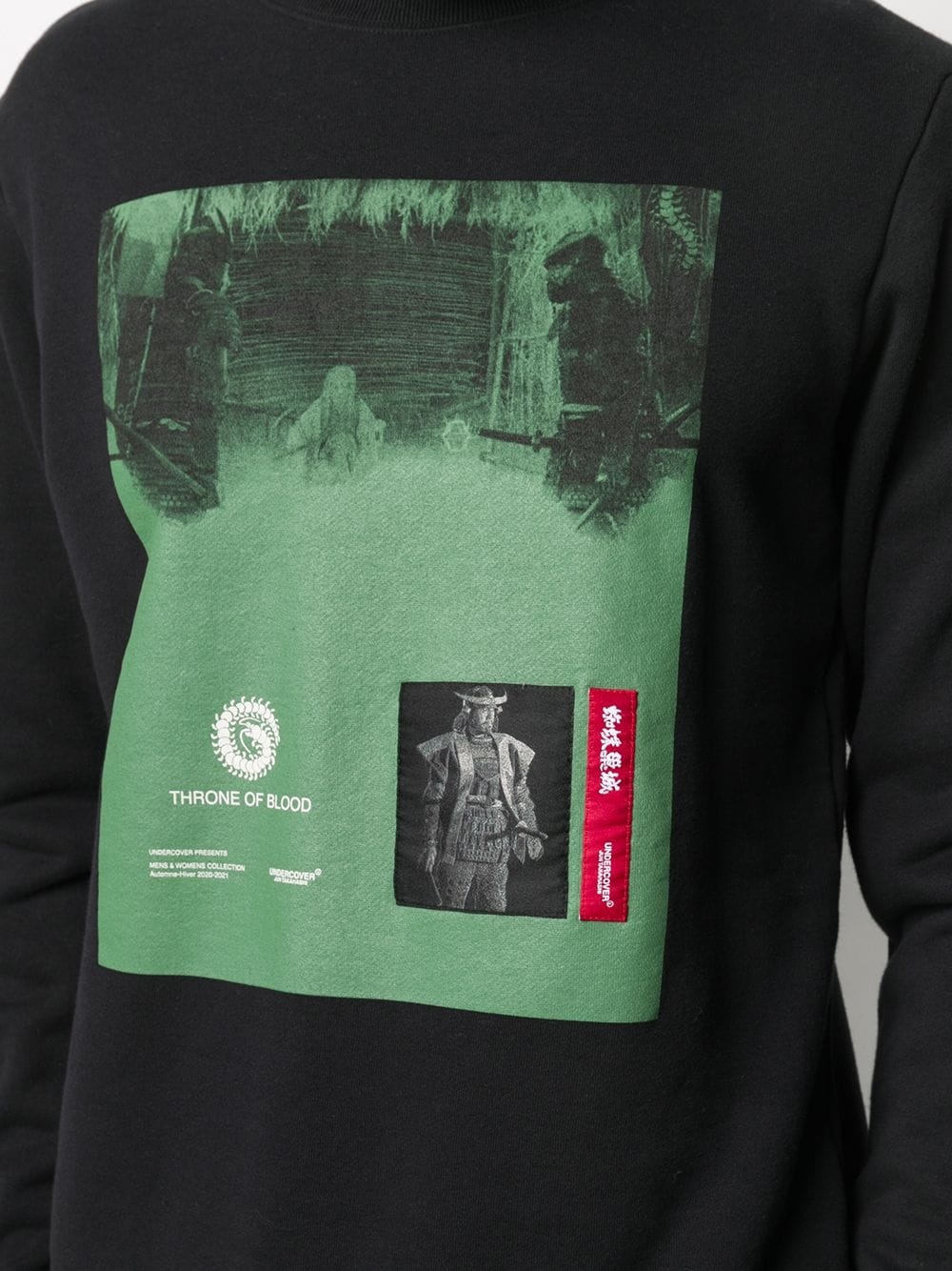 Throne Of Blood cotton sweatshirt - 5