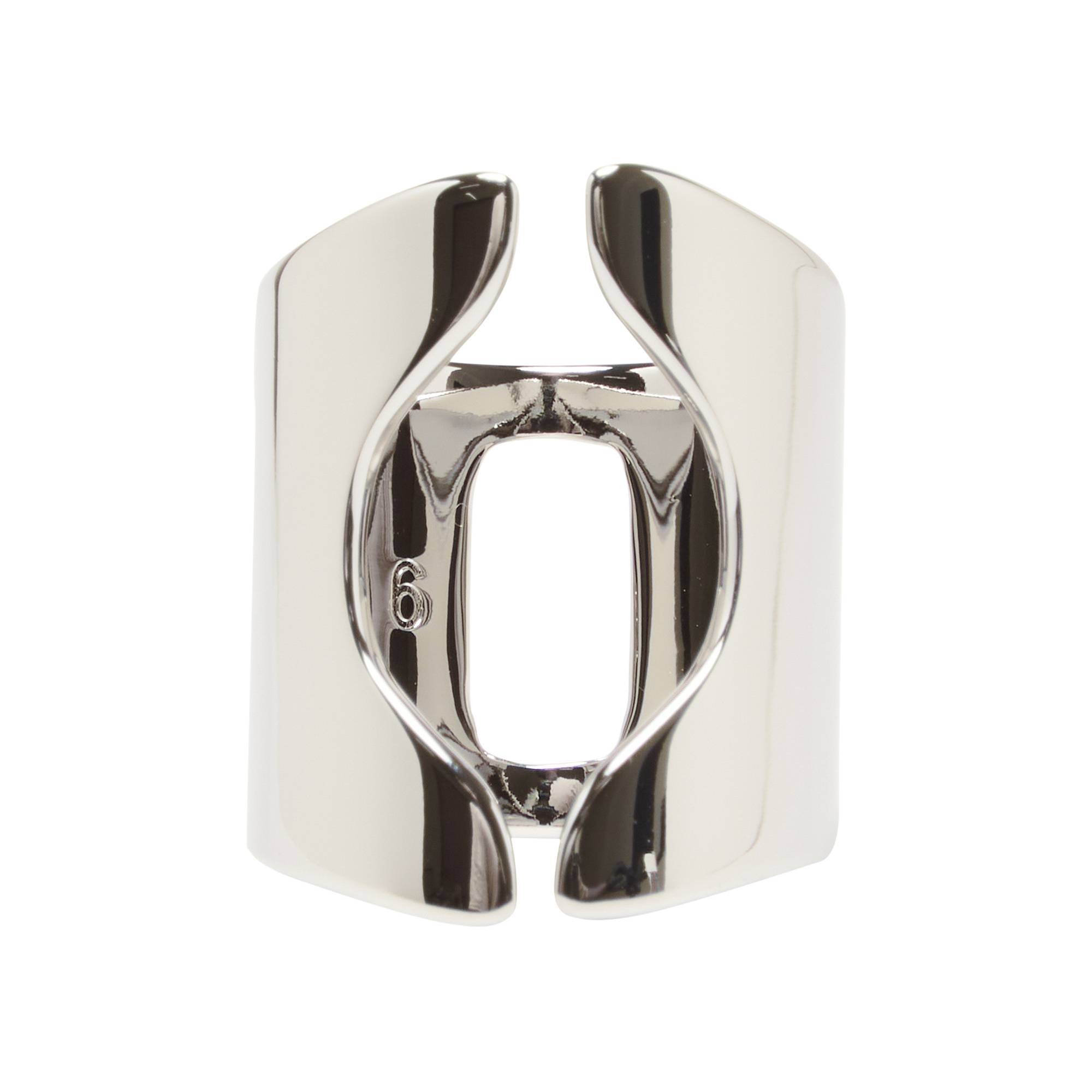 MM6 Maison Margiela Ring 'Polished Palladio' - 3