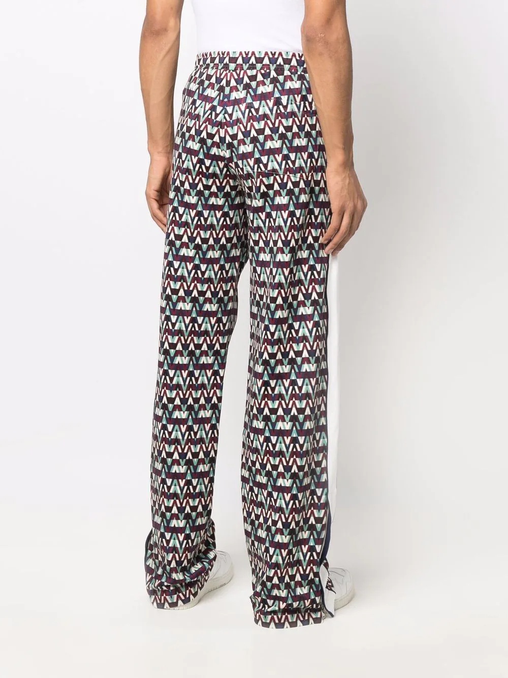 Optical Valentino-print track pants - 4