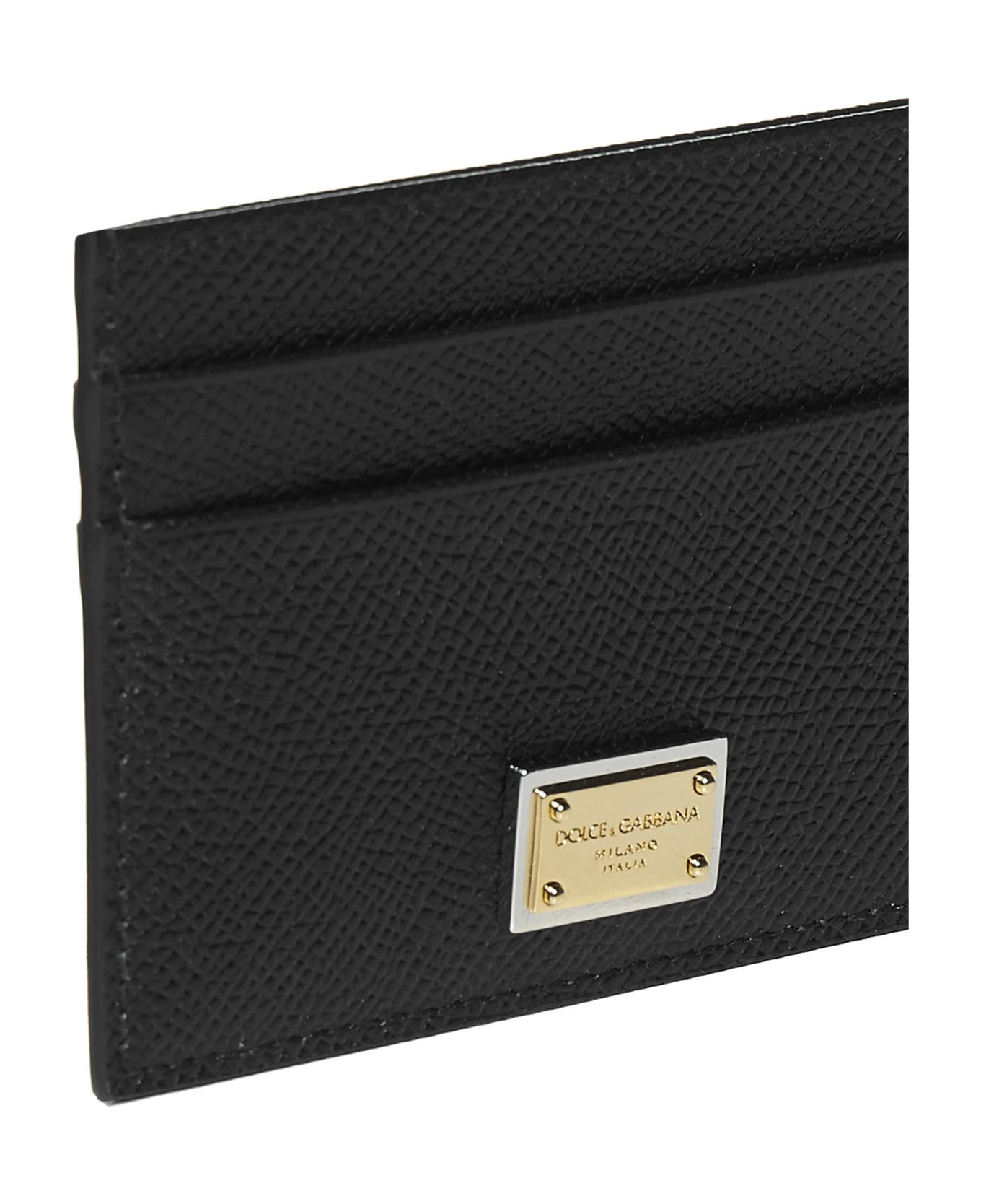 Leather Card Holder With Logo Plaque - 4