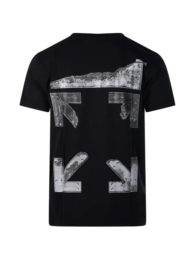 Off-White METAL ARROW SLIM FIT COTTON T-SHIRT outlook