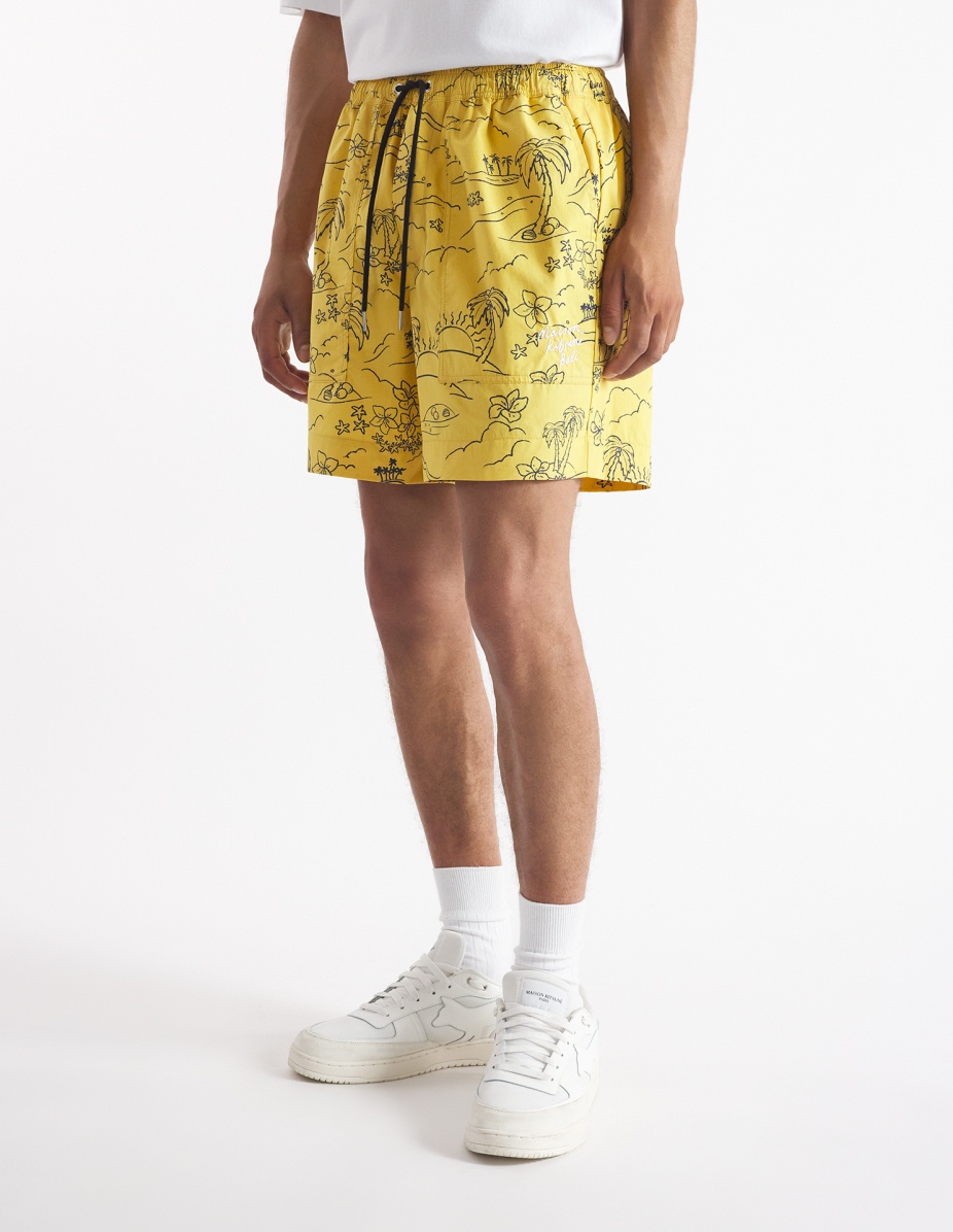 “TROPICAL PALM” CASUAL BOARD SHORT - 3