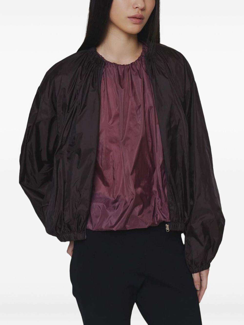 ruched-detailing top - 3