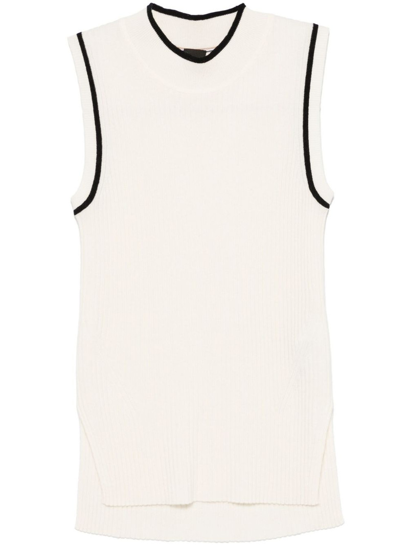stripe-detail tank top 1
