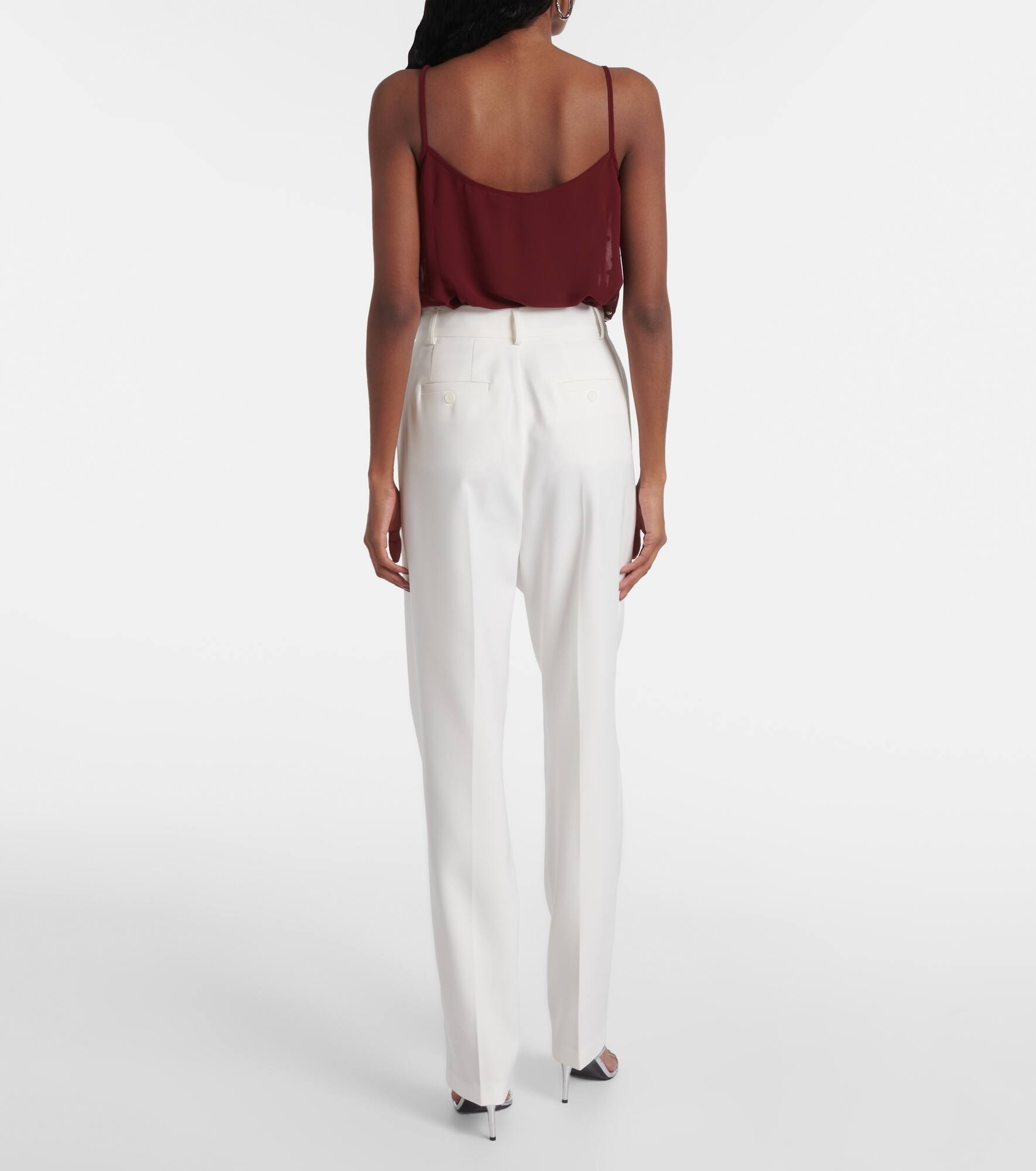 Bea high-rise straight pants - 3