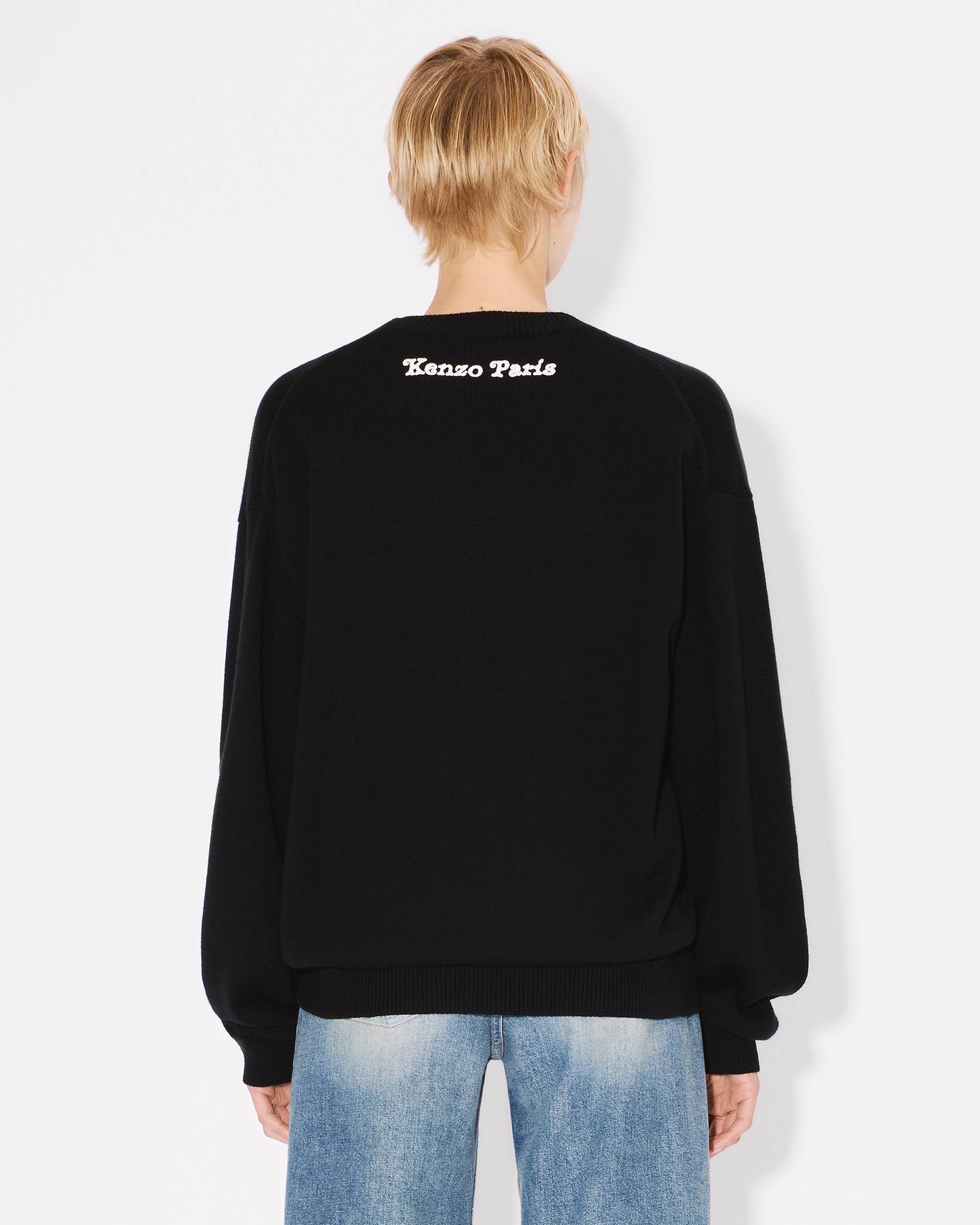 'KENZO VERDY MARKET' genderless embroidered jumper in wool and cotton - 4