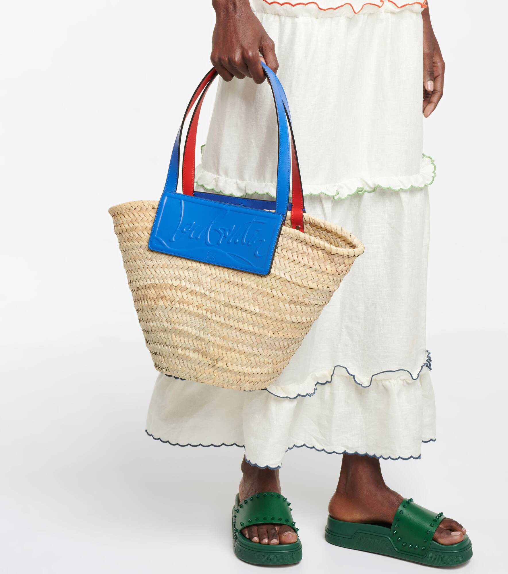 Loubishore woven tote - 2