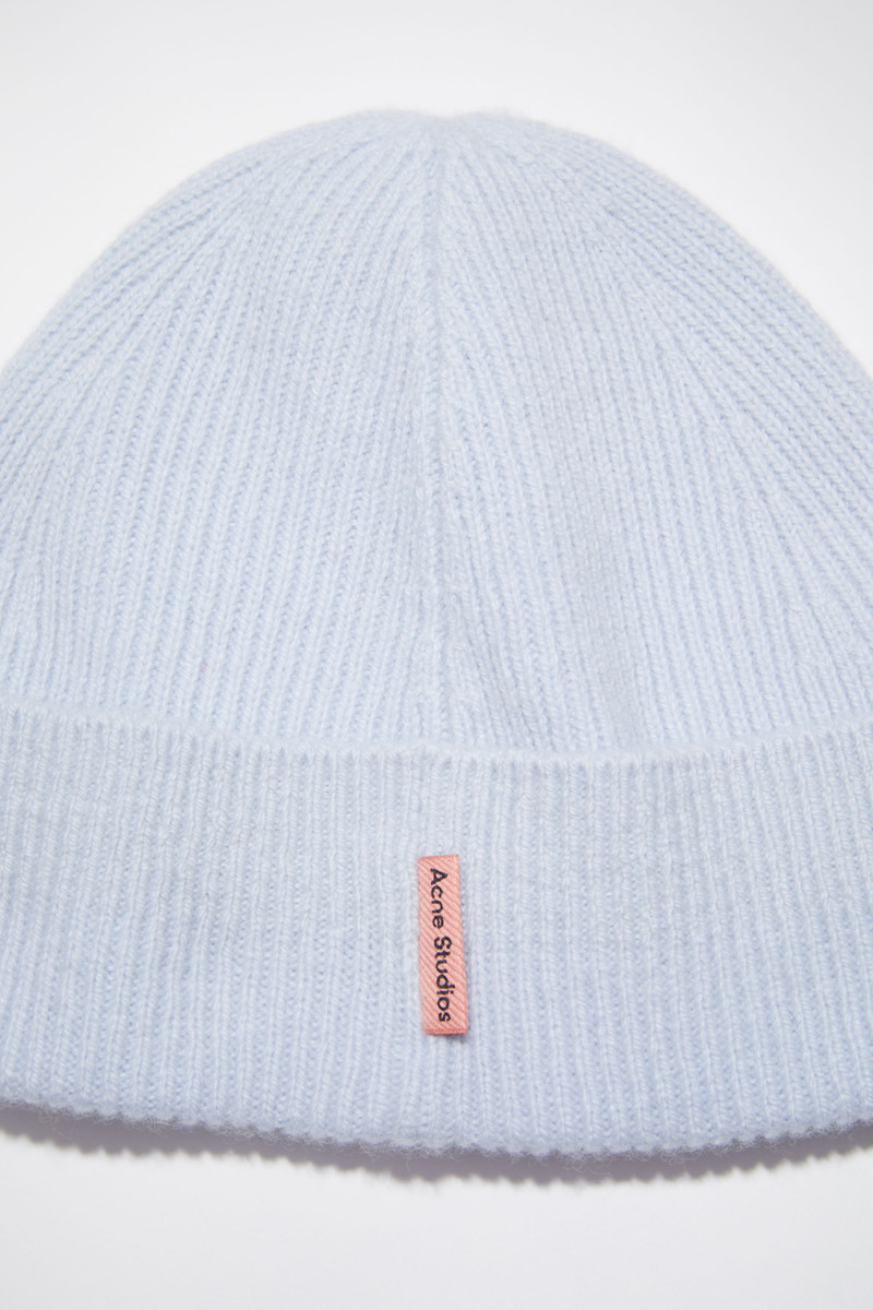 Acne Studios Wool cashmere beanie - Dusty blue outlook