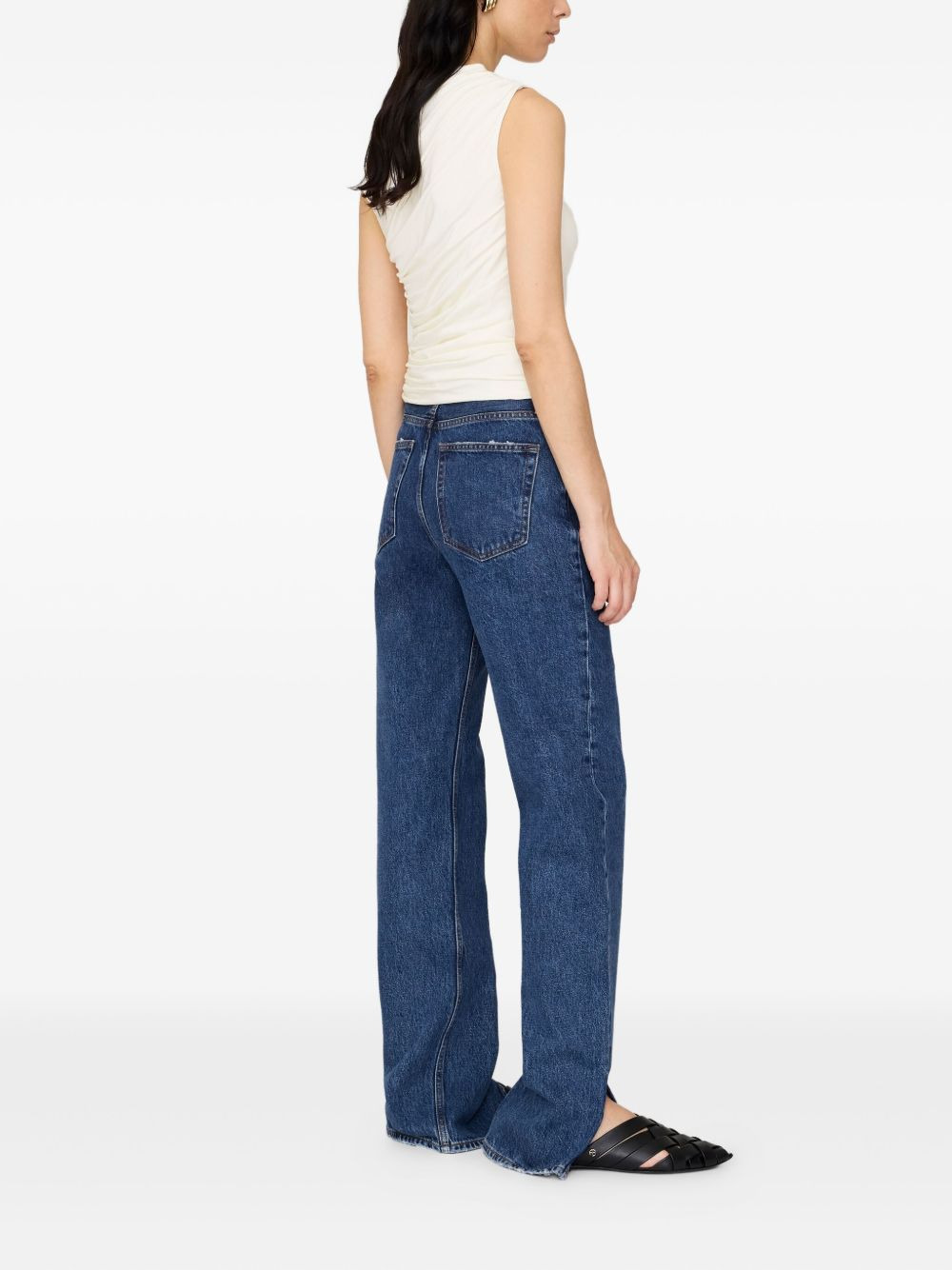Lucia draped cowl-neck top - 2