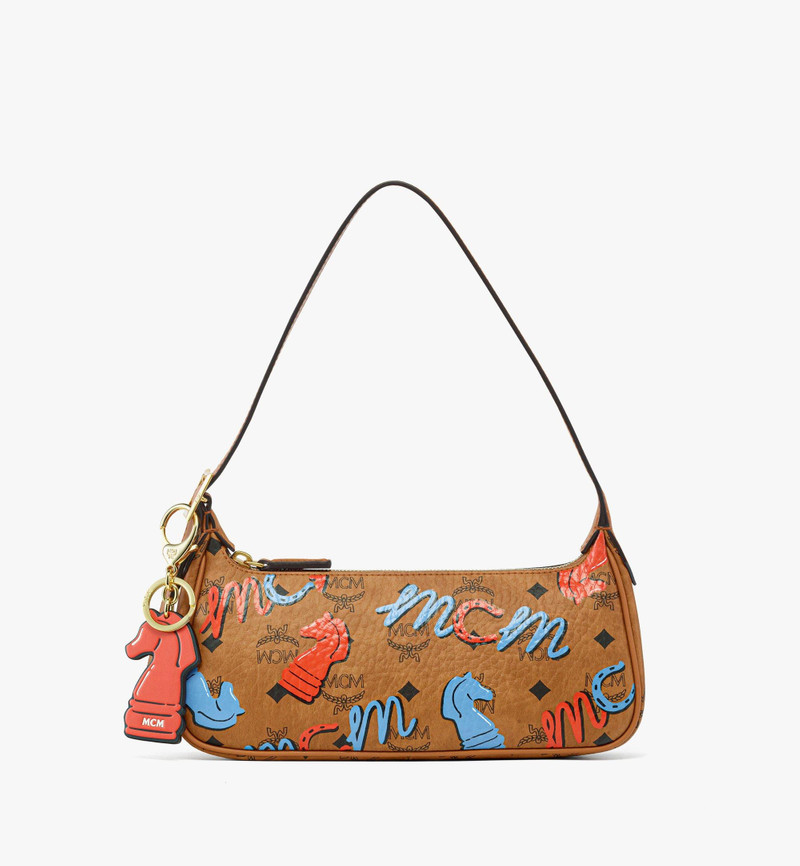 Year of the Horse Aren Shoulder Bag in Visetos 1