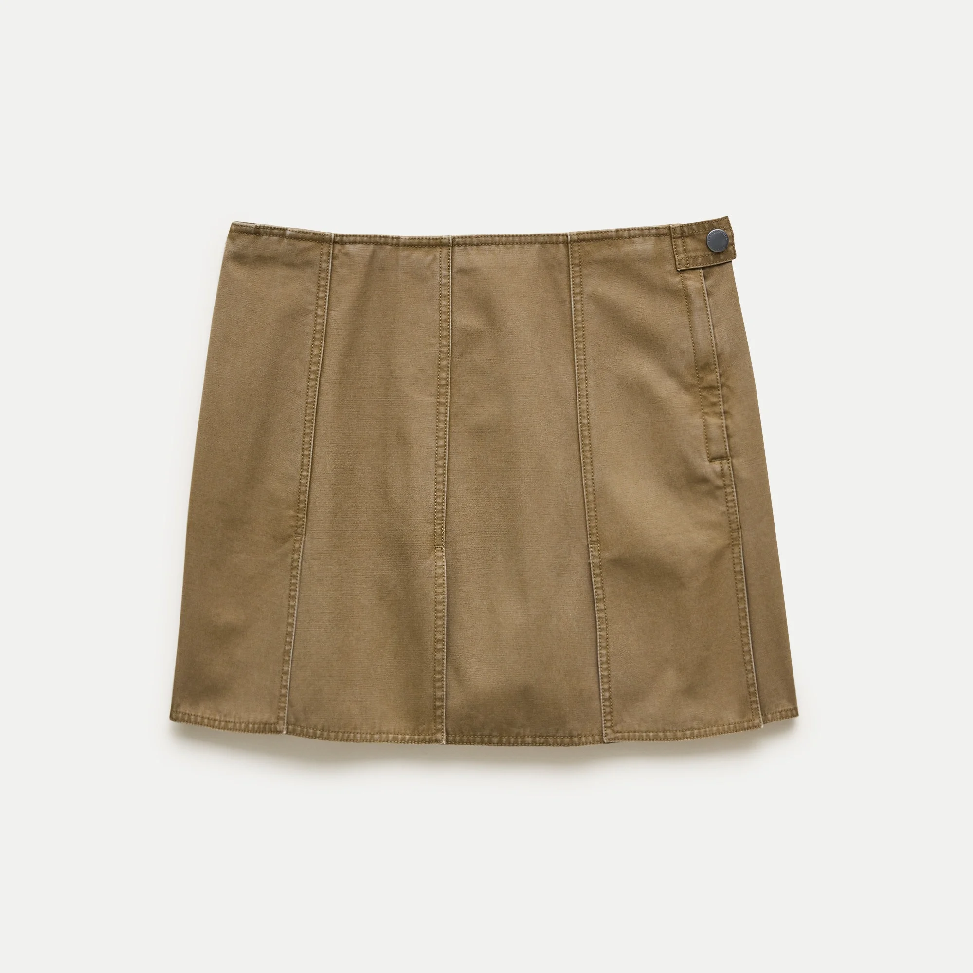 Eckhaus Latta x J.Crew paneled mini skirt - 1