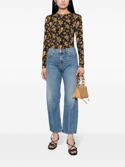 ULLA JOHNSON The Esme tapered-leg jeans outlook