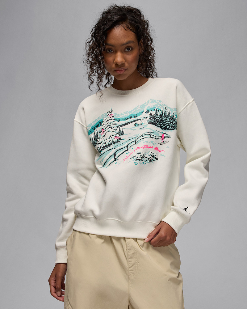 Jordan Brooklyn Fleece Women's Crew-Neck Sweatshirt 1