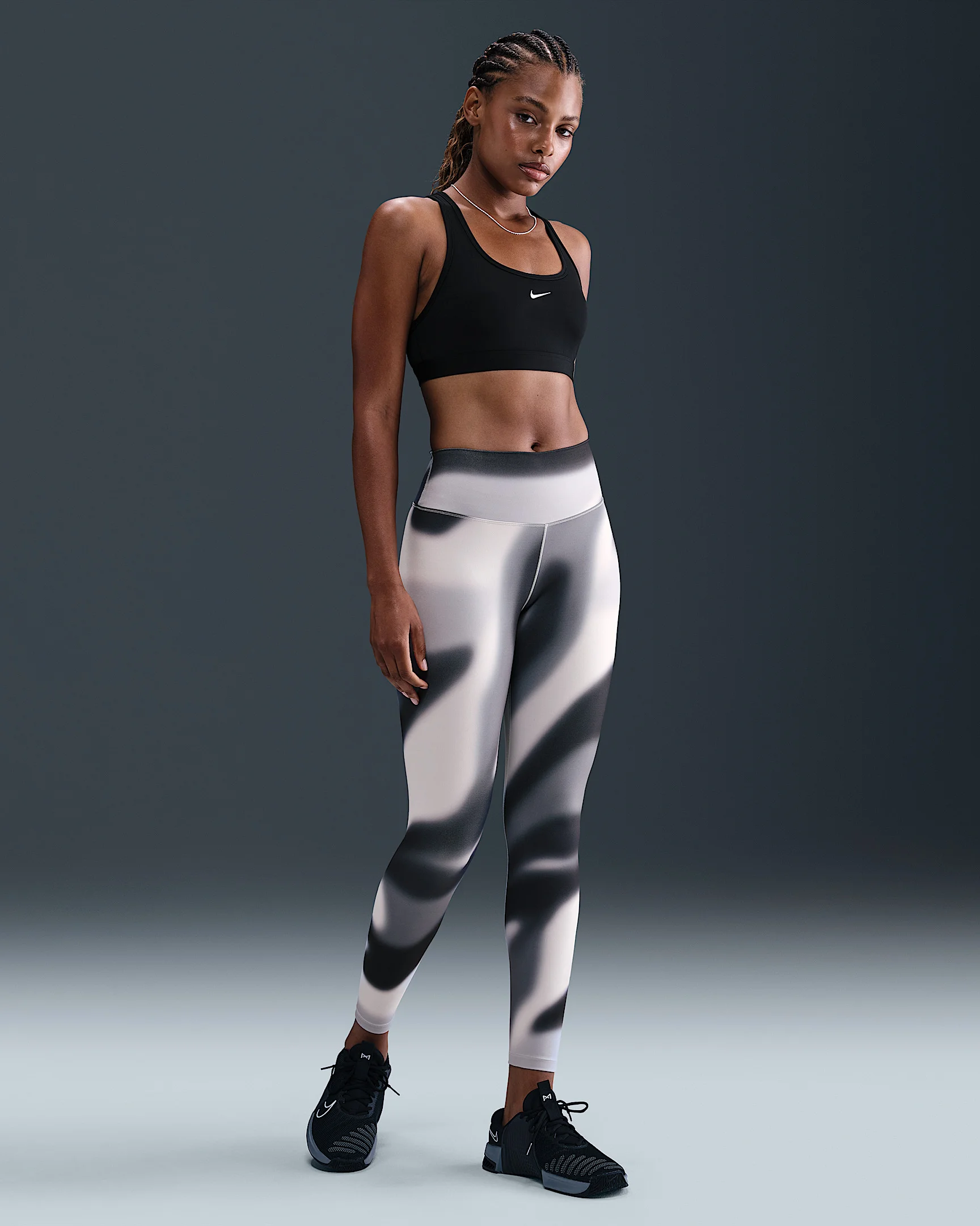 Nike One Women's Dri-FIT High-Waisted 7/8 Leggings - 1