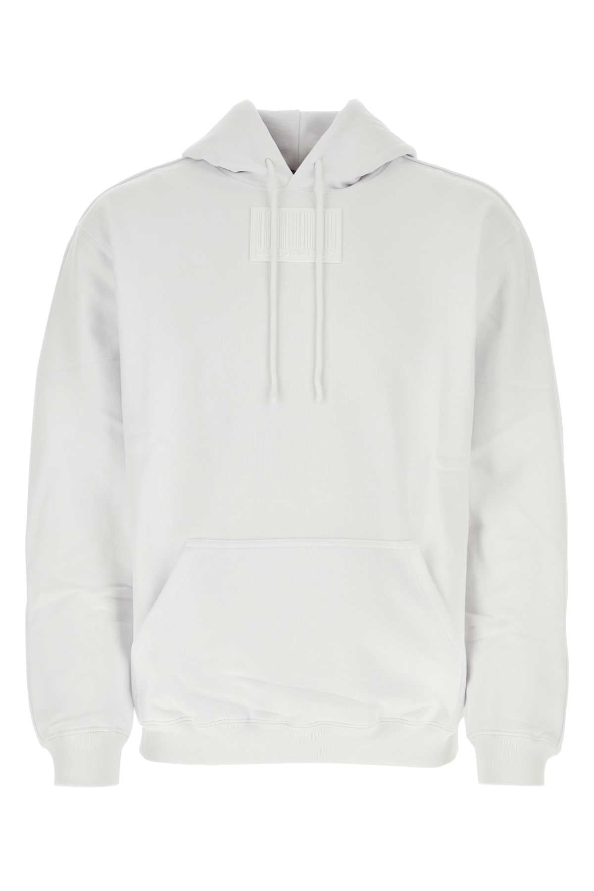 VTMNTS - Vtmnts Men White Cotton Blend Oversize Sweatshirt - 1