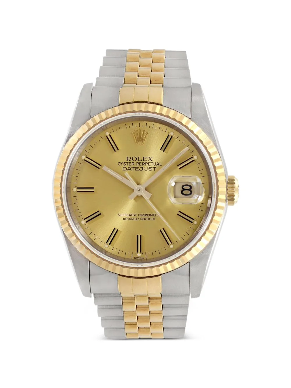 Oyster perpetual Datejust 36mm watch - 1