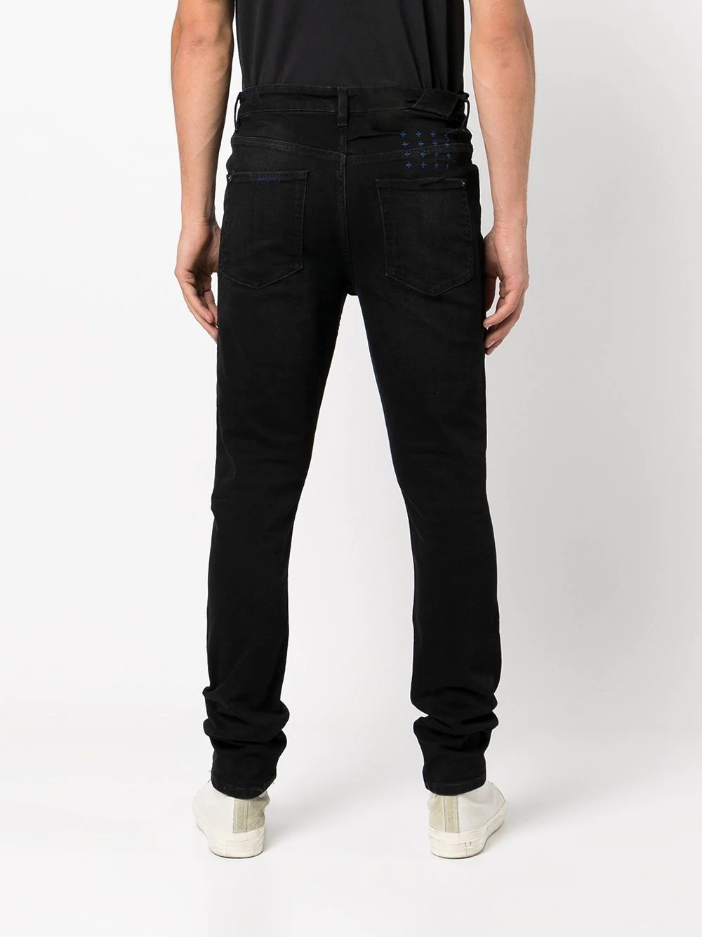 slim-fit denim jeans - 4