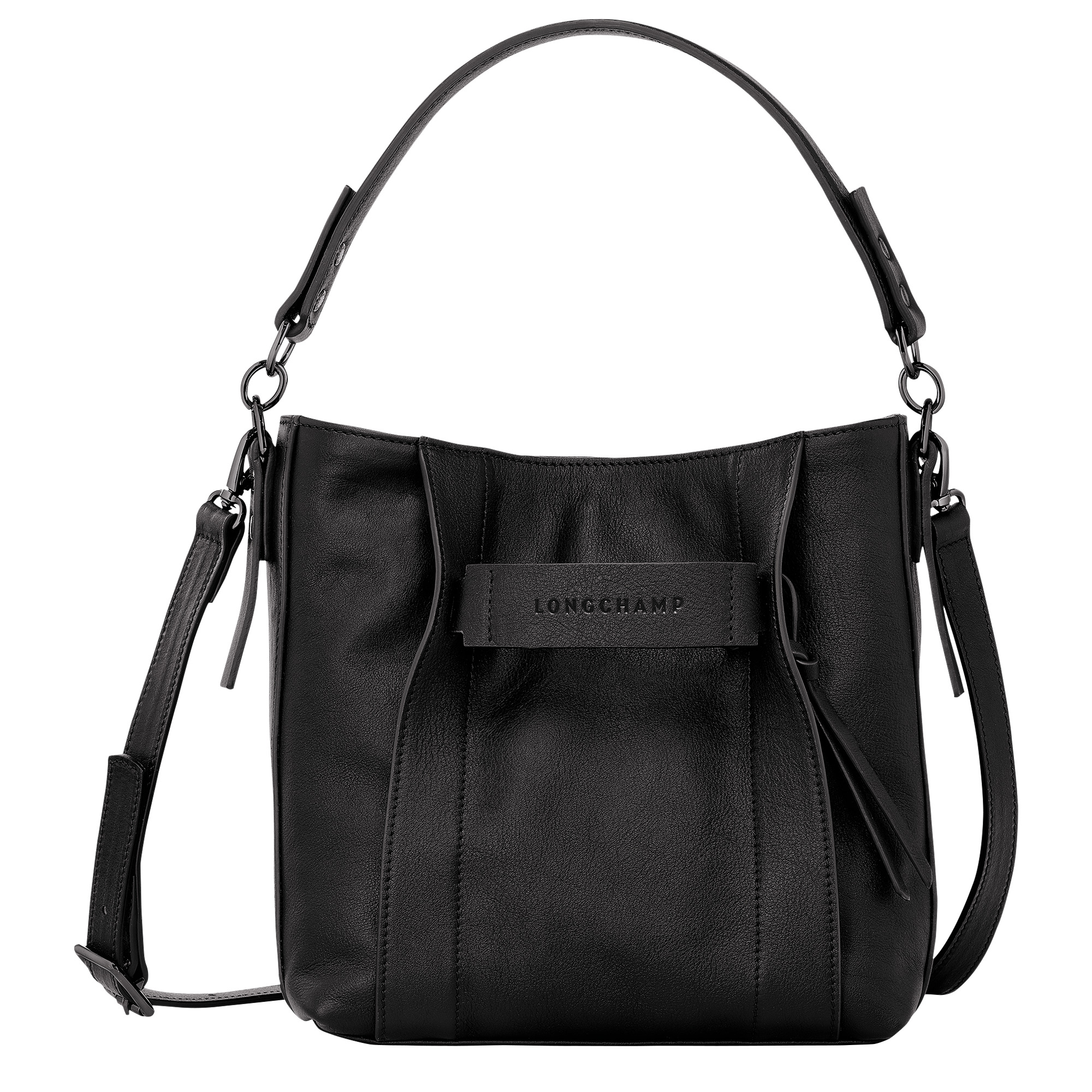 Longchamp 3D S Crossbody bag Black - Leather - 1