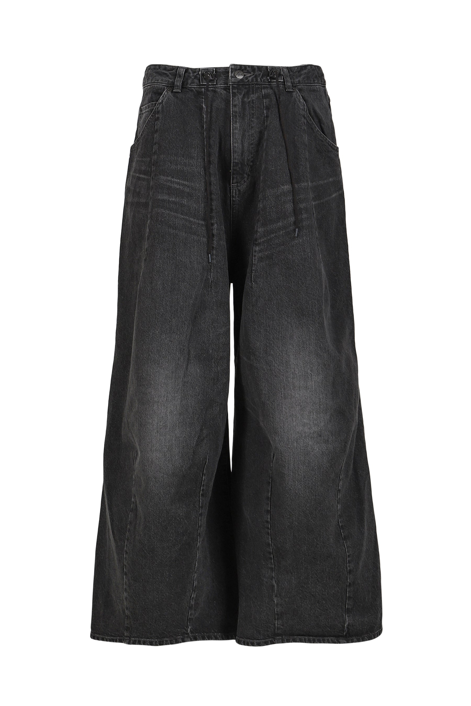 H.D. BUGGY JEAN - 12OZ DENIM / BLK - 5