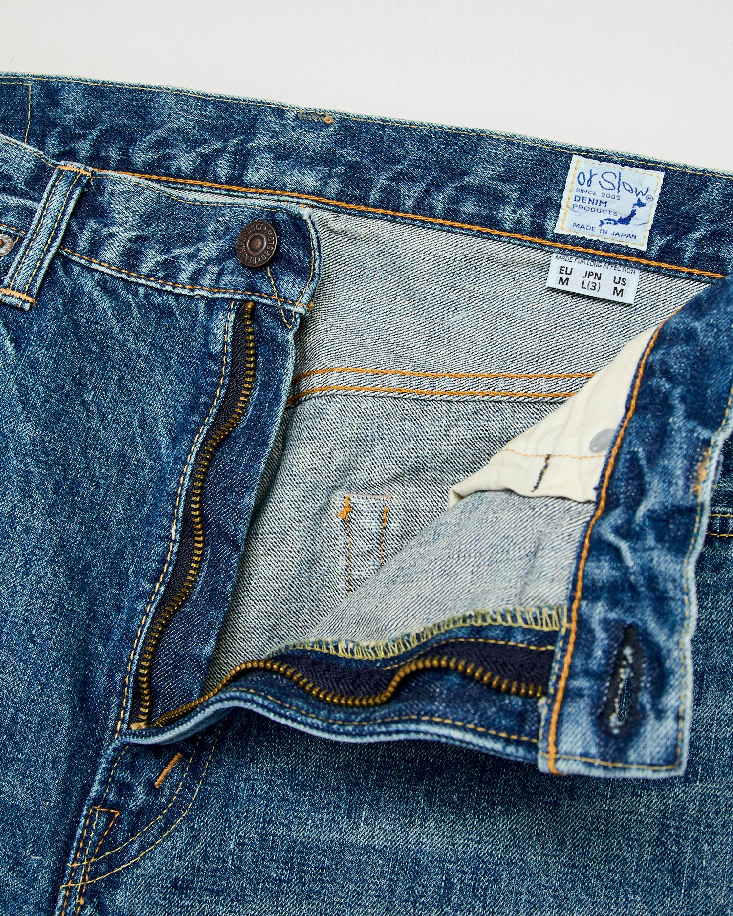107 "2 Year Wash" 13.5oz Selvedge Denim - Ivy Fit - 8