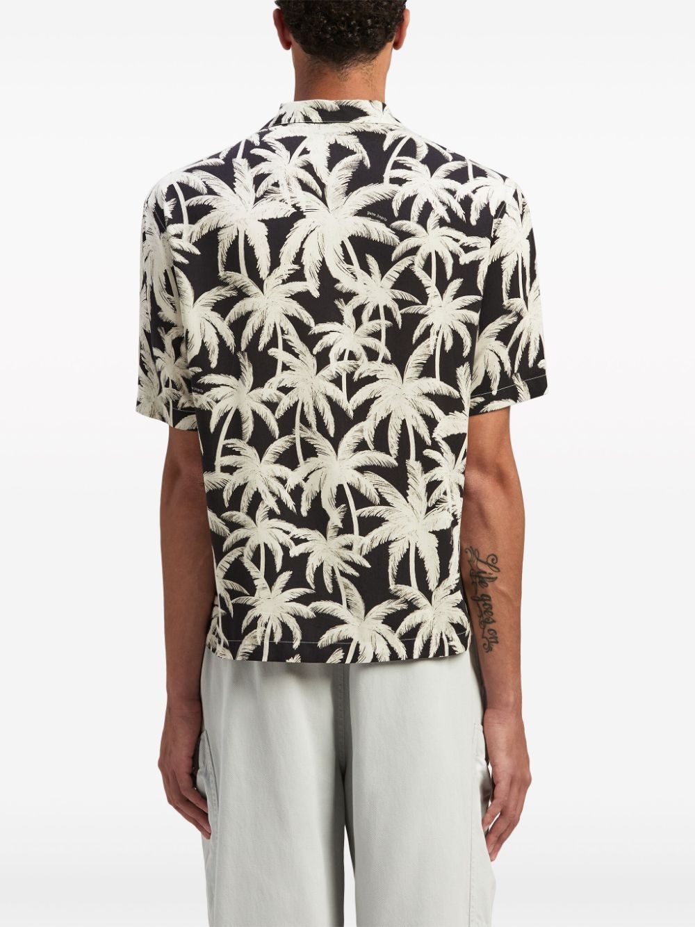 Palms floral-print shirt - 5