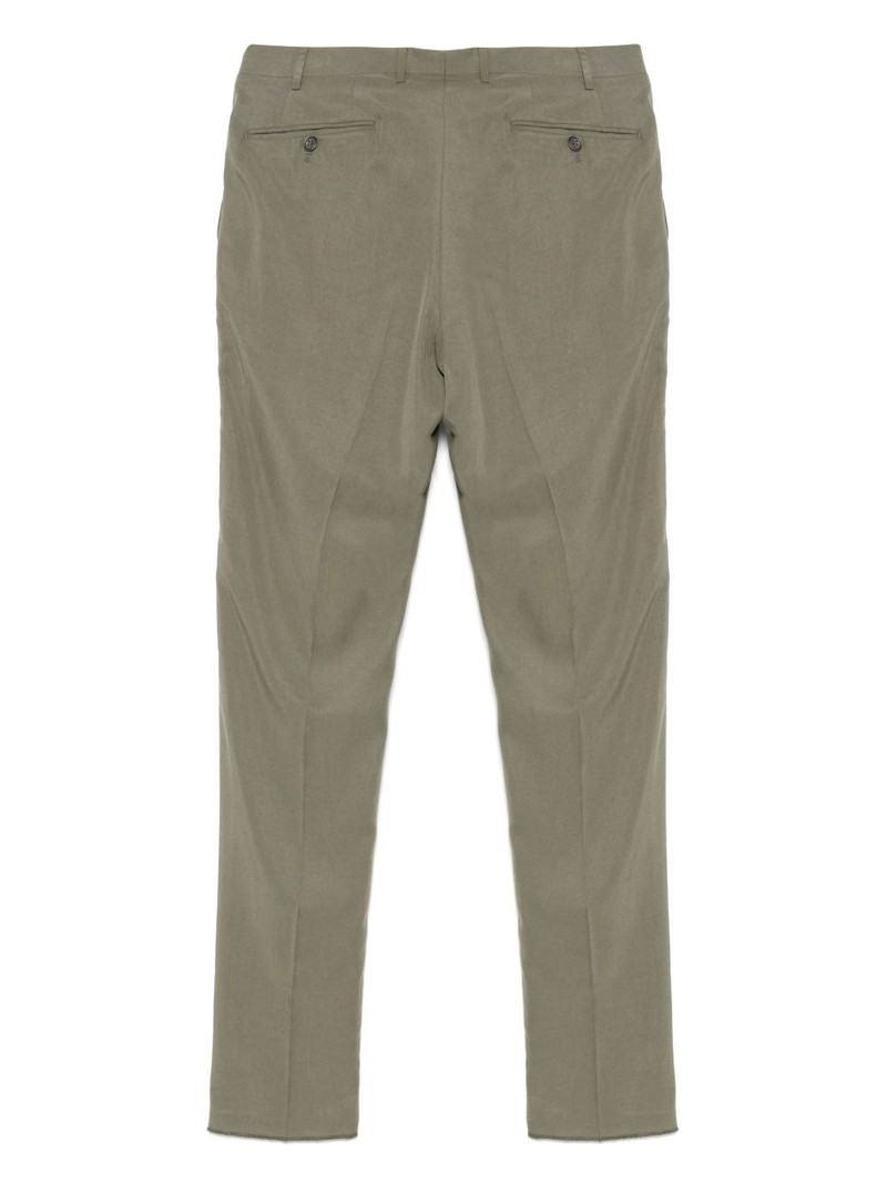Canali pressed-crease trousers outlook