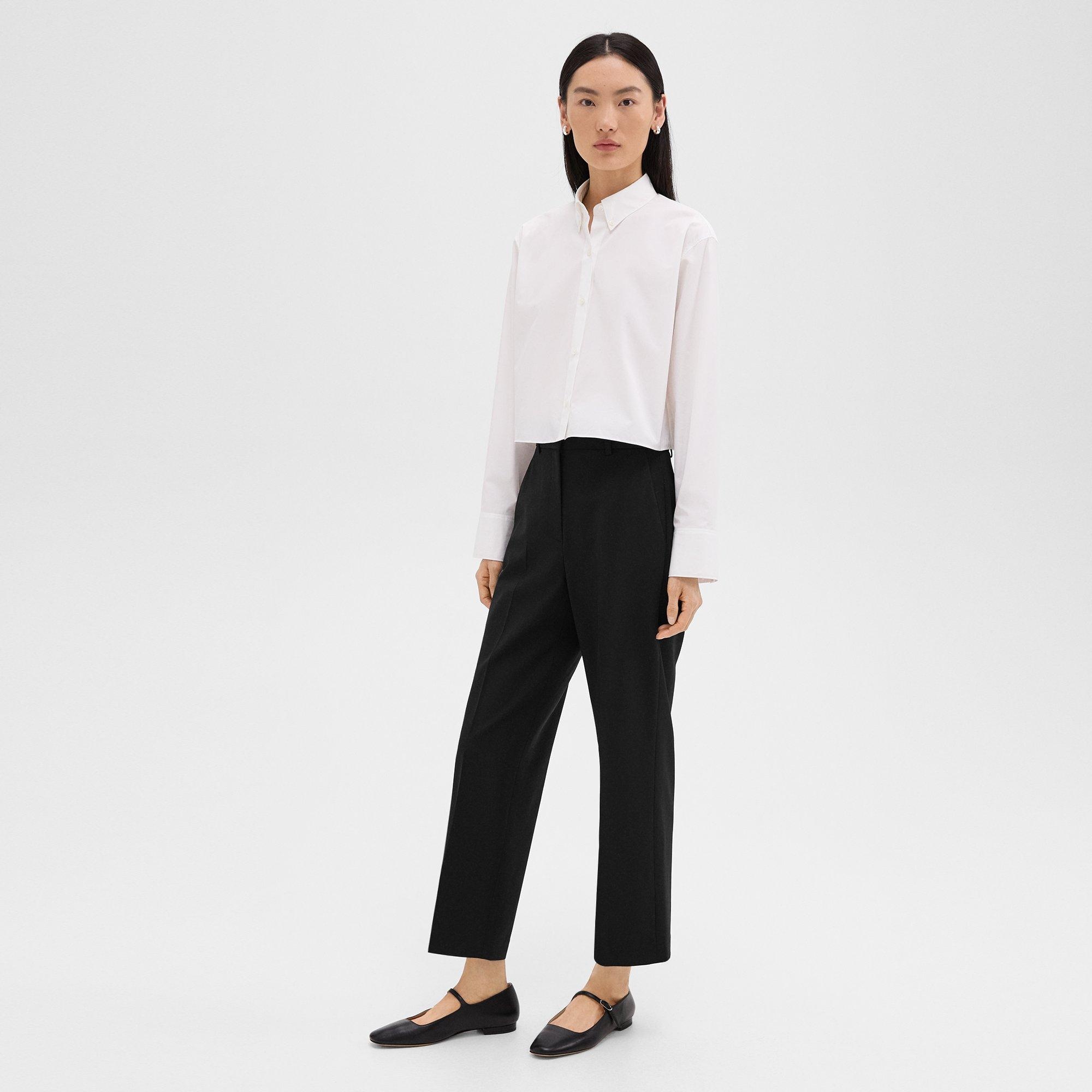 Cropped Shirt in Good Cotton - 6