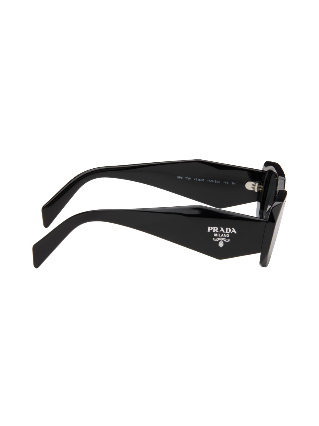 Black Rectangular Sunglasses - 2