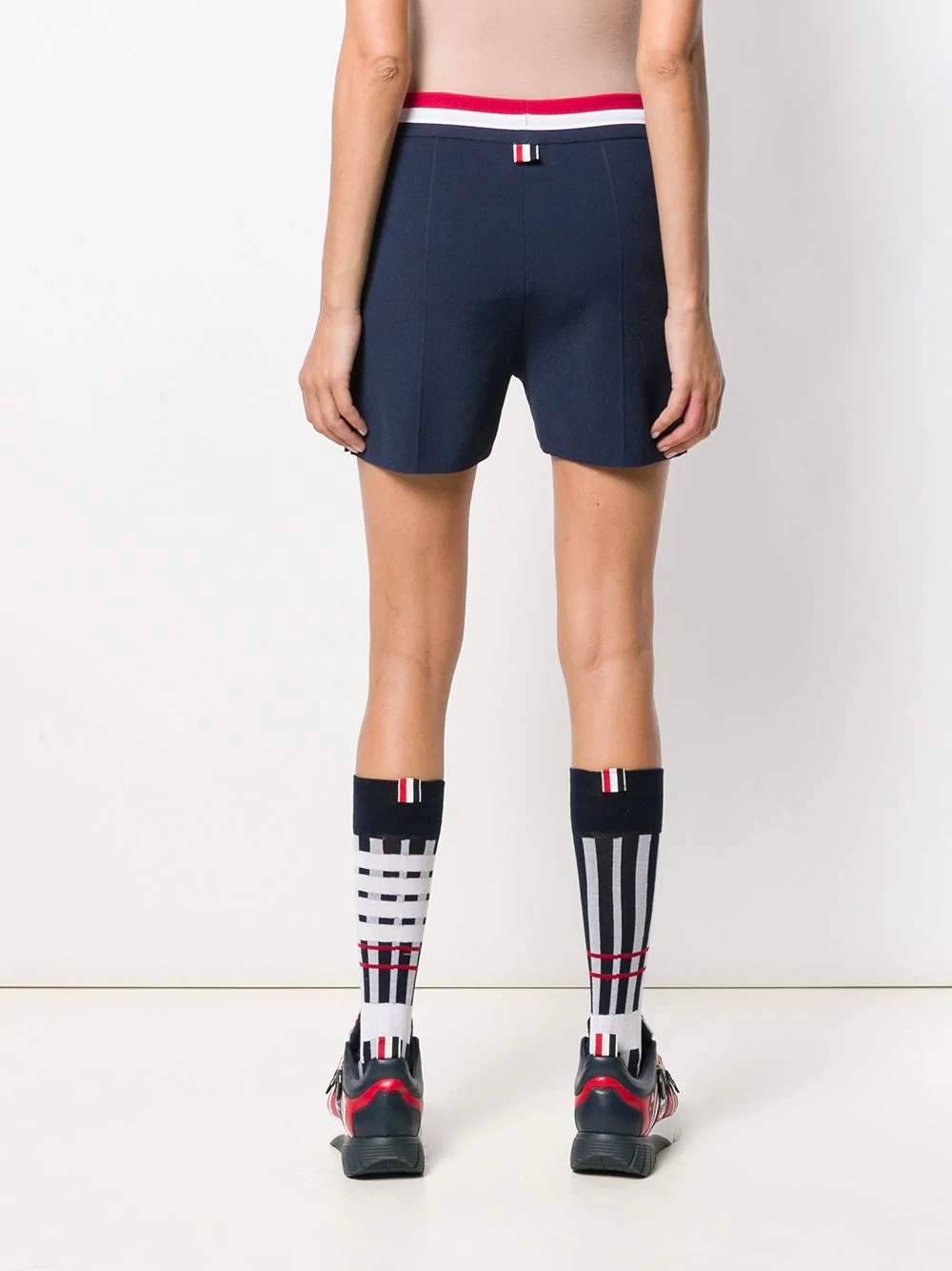 RWB-stripe shorts - 4