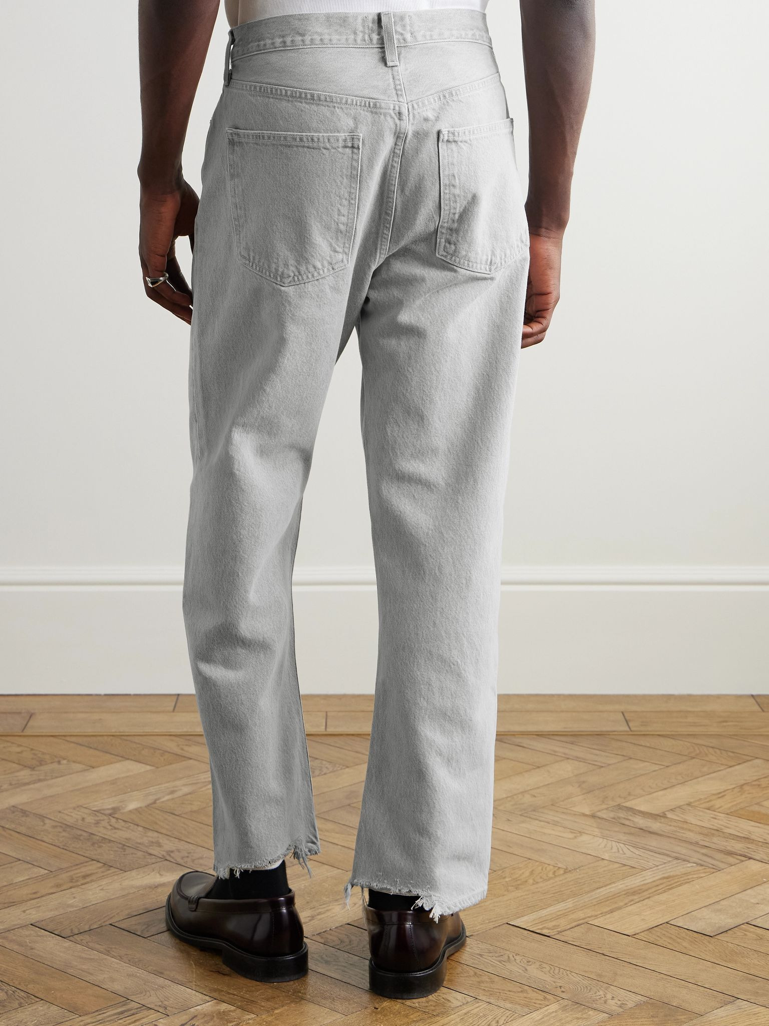 90's Straight-Leg Organic Jeans Gray - 4