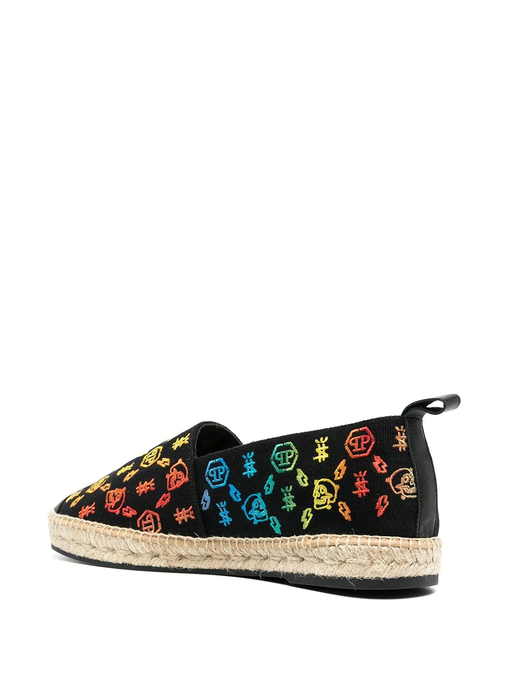 logo-print espadrilles - 3