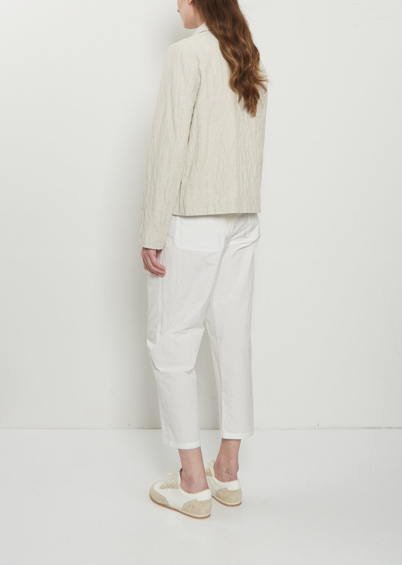 apuntob Cotton Linen Herringbone Jacket outlook