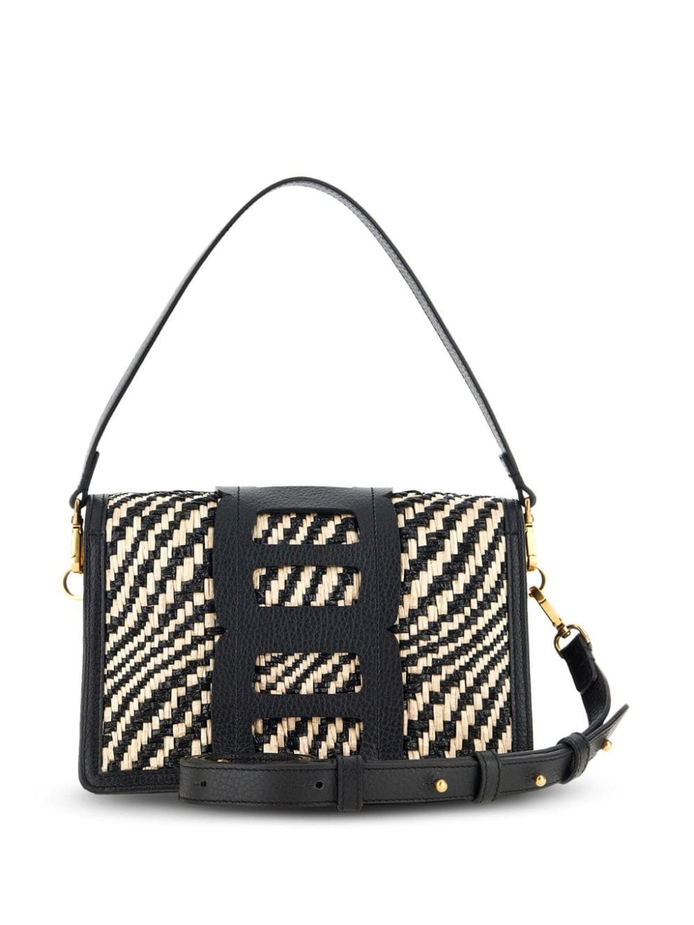 H-Bag woven crossbody bag - 2