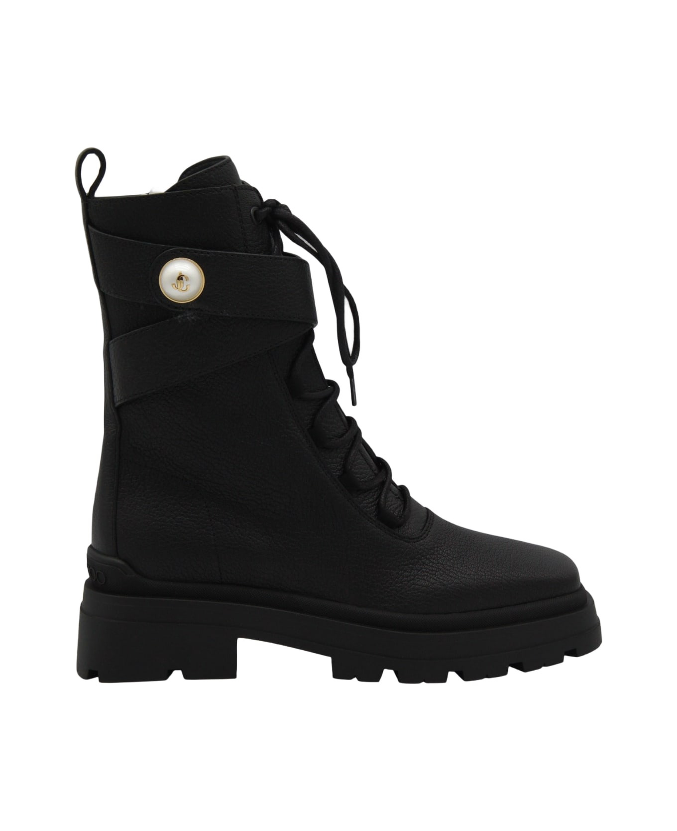 Black Leather Boots - 1