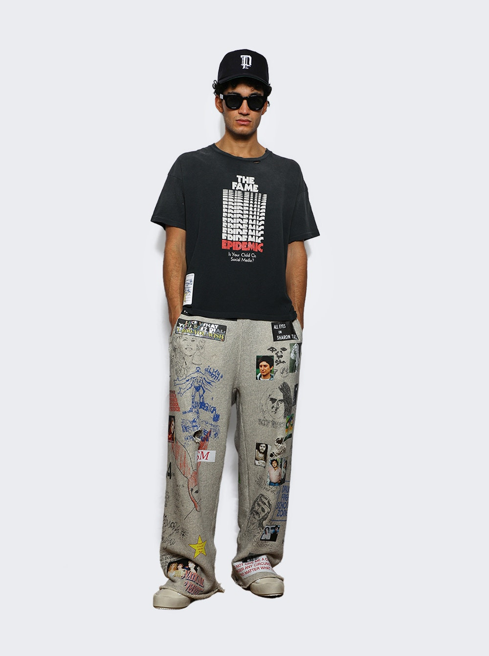 Fame Epidemic Tee Black - 5