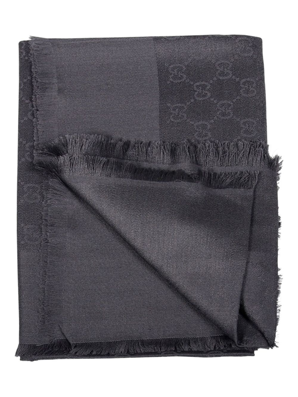 monogram scarf - 1