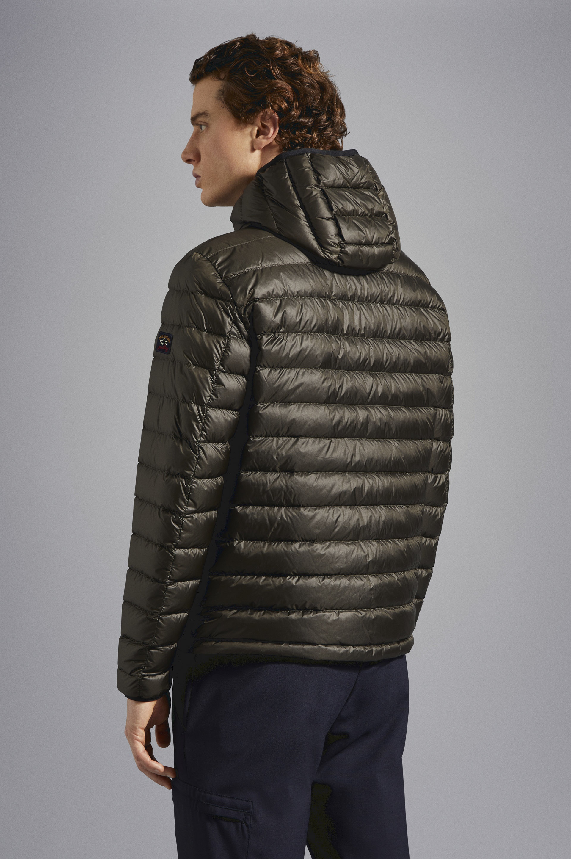 ULTRALIGHT DOWN JACKET WITH DETACHABLE HOOD - 3