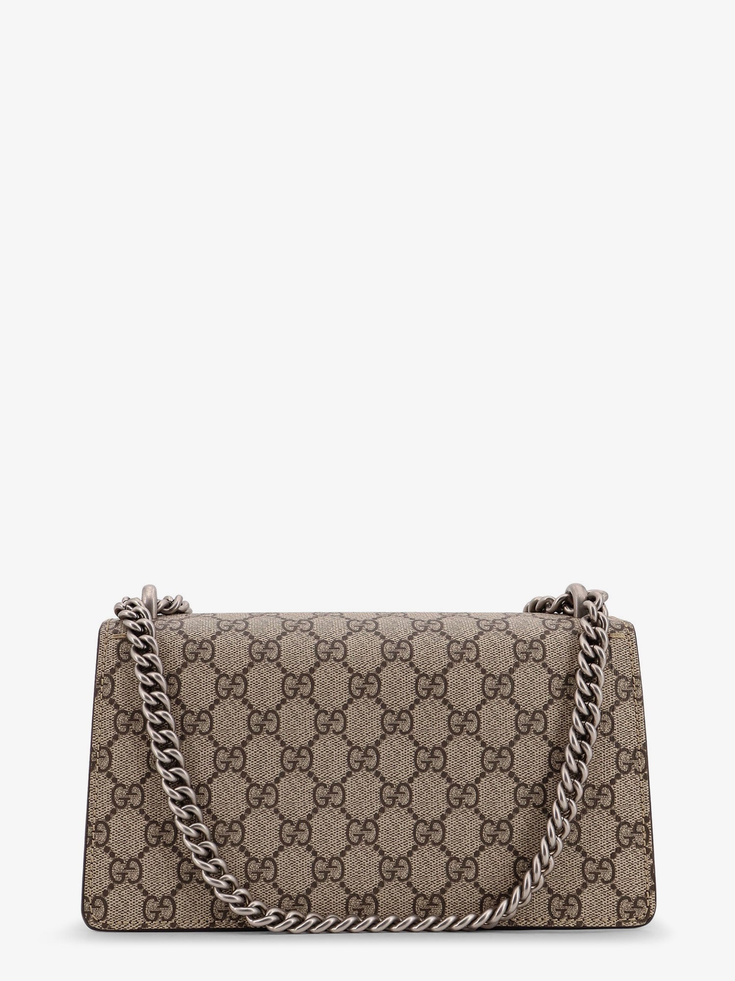 Gucci Dionysus Medium Supreme Gg Fabric And Suede Shoulder Bag - 2