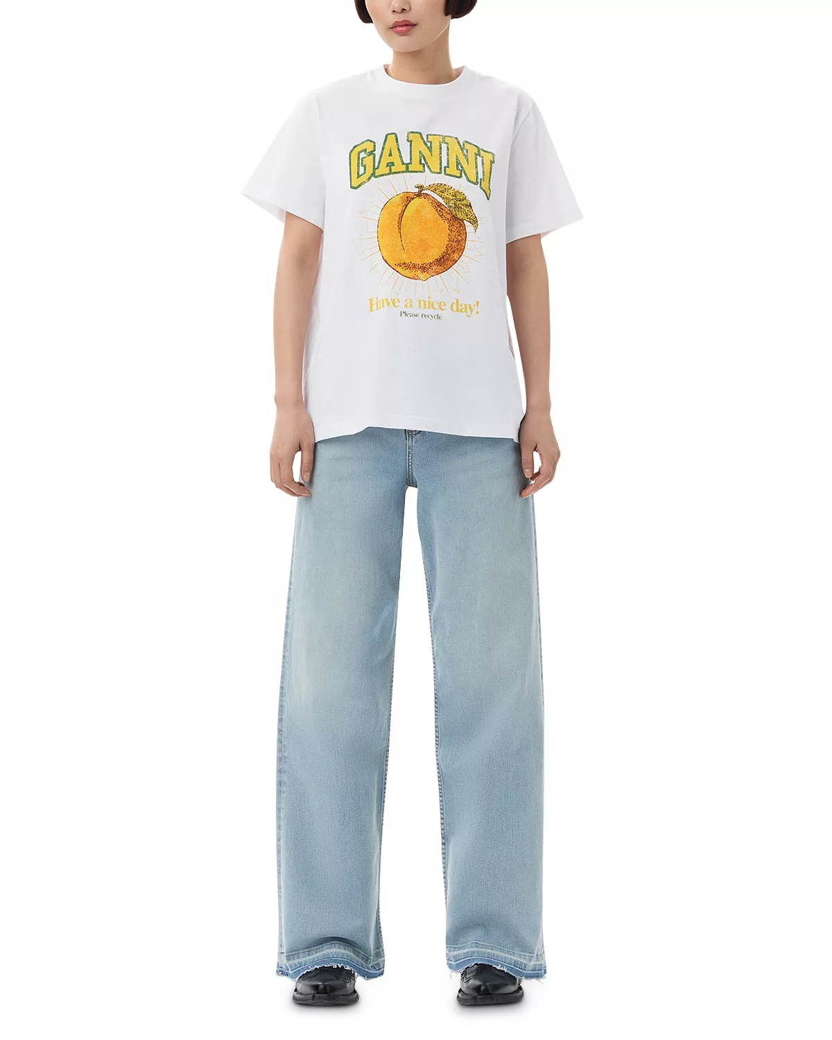 Relaxed Peach Tee - 2