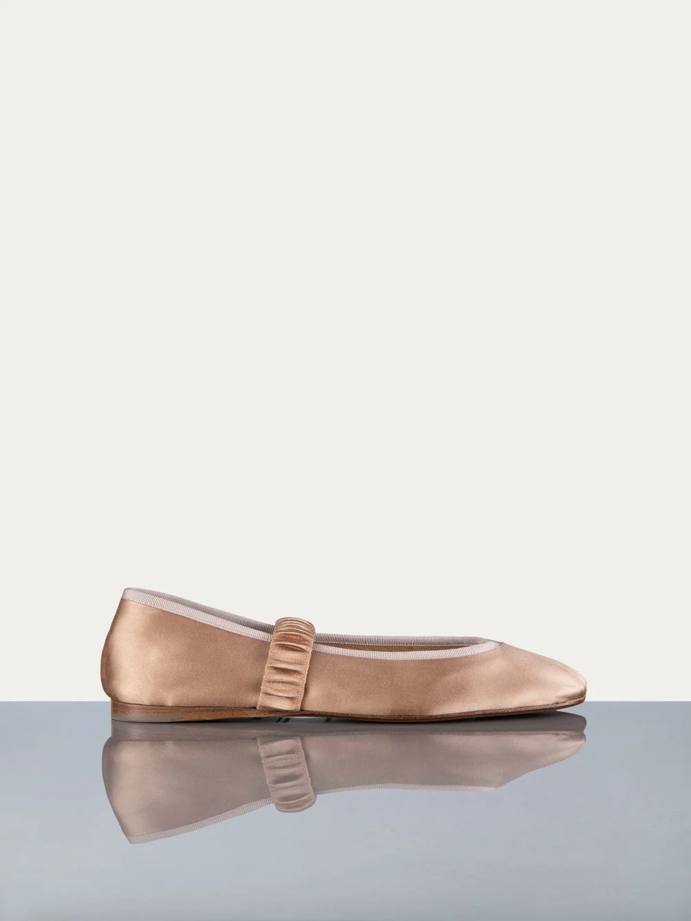 Odin Ballet Flat in Blush - 1