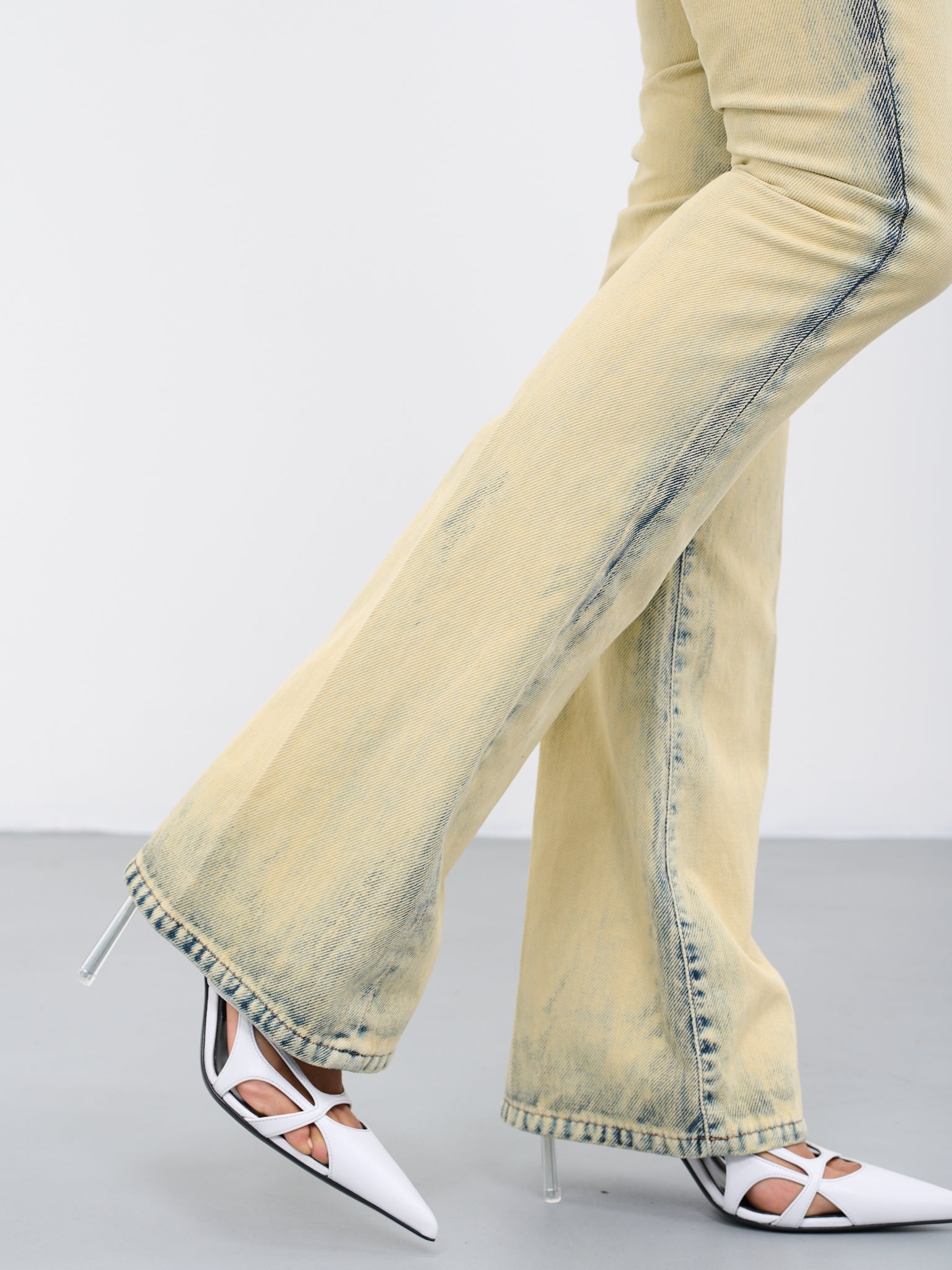 1969-D-Ebbey Corset Lace Jeans - 4