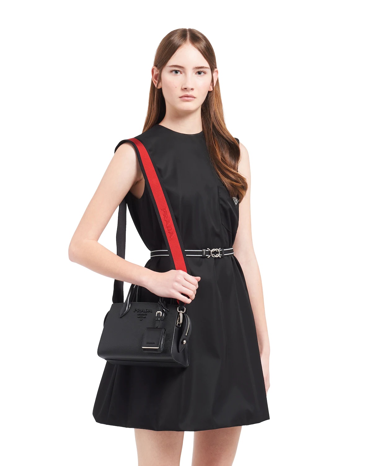 Saffiano Leather Prada Monochrome Bag - 2