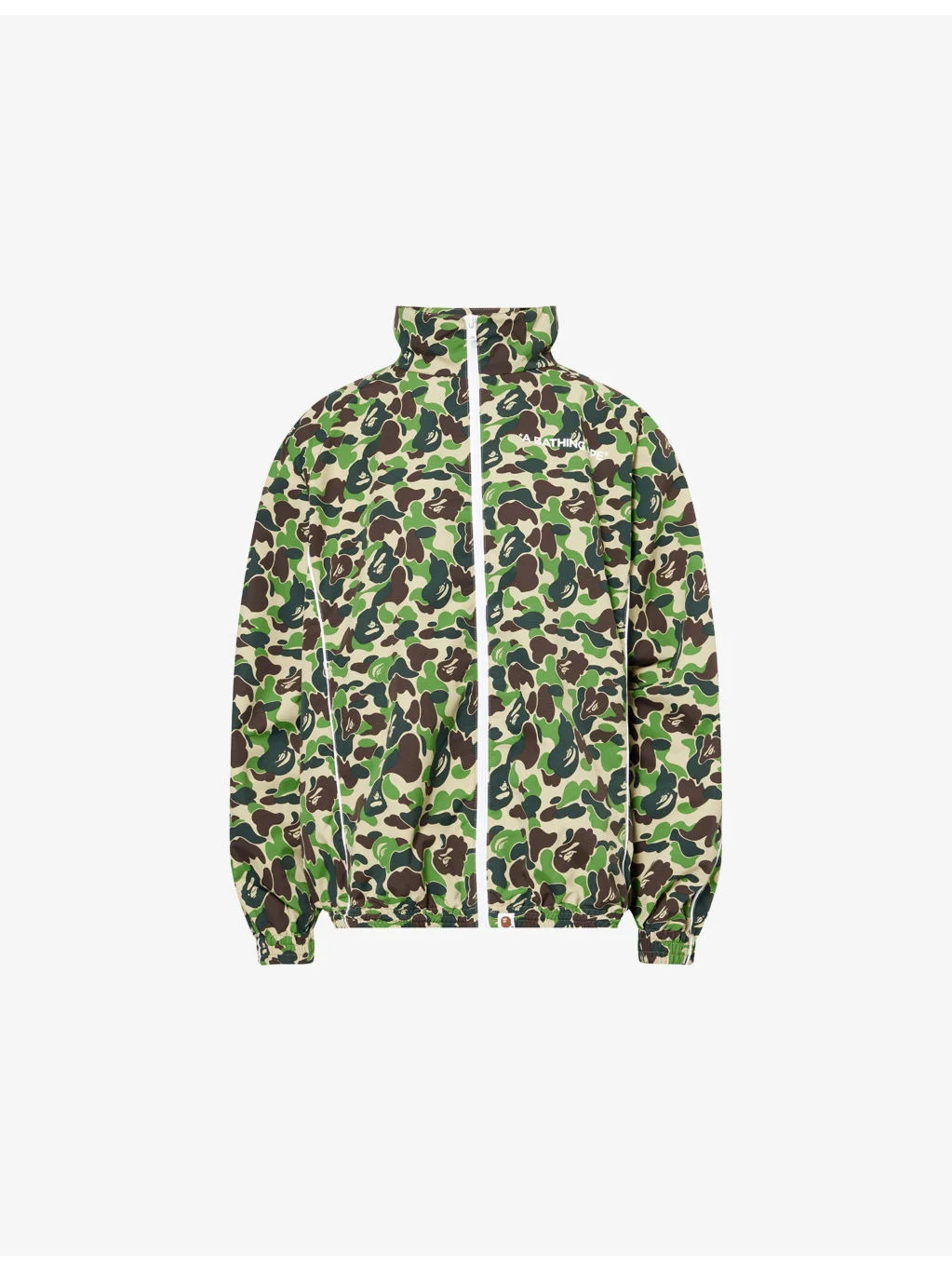 Camouflage Logo-Print Shell Track Jacket - 1