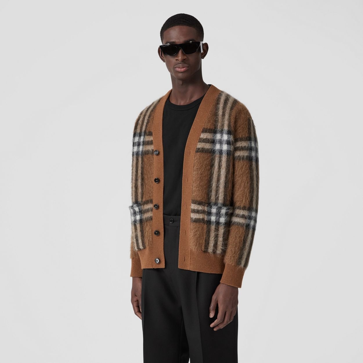 Burberry reversible shop cardigan