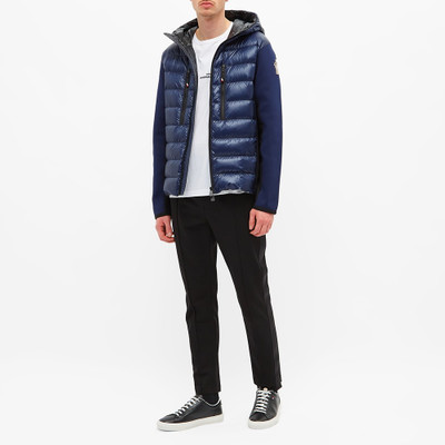 Moncler Grenoble Moncler Grenoble Knitted Arm Hooded Down Jacket outlook