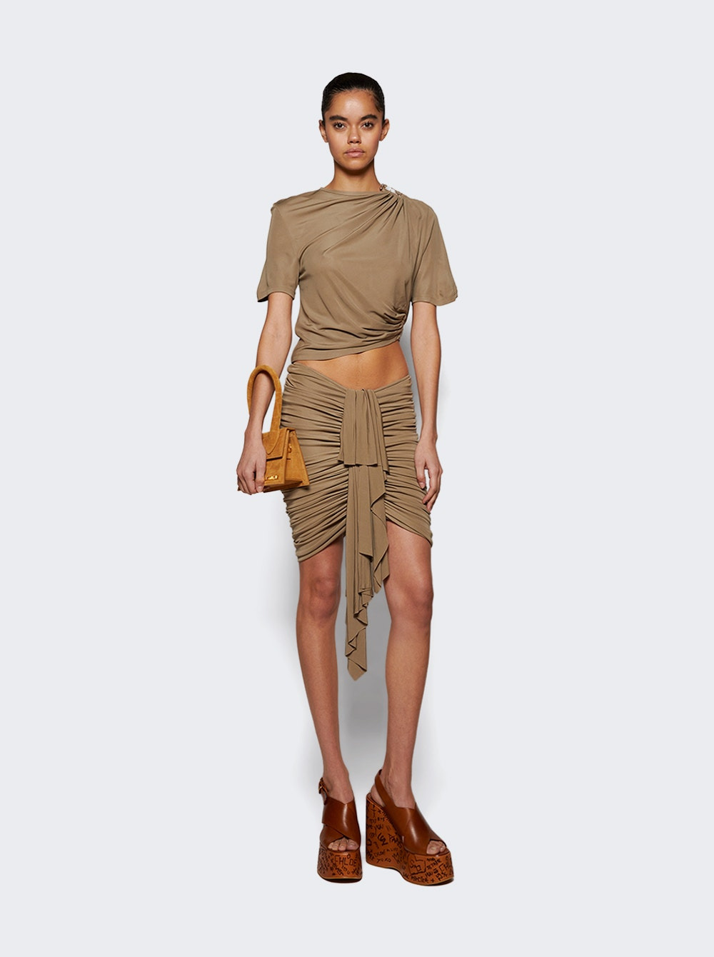 Bezel Quartz Jersey Tee Eucalypt - 5