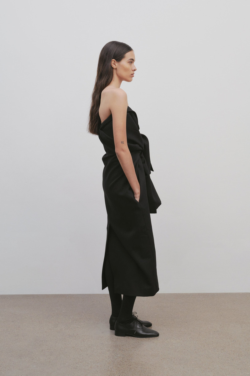 Arpelle Dress in Virgin Wool and Mohair 5