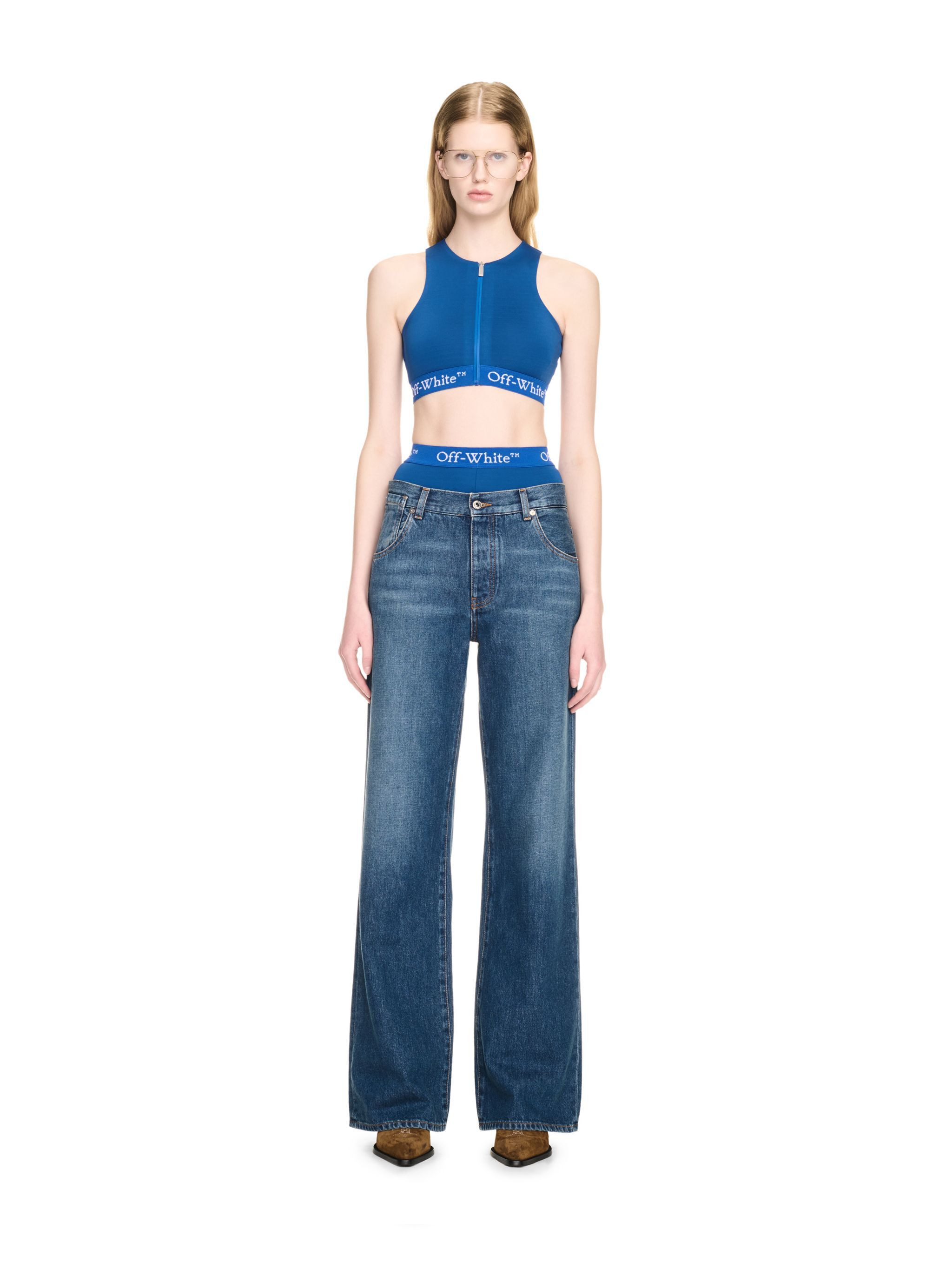 Cargo Wide Denim Pants - 2